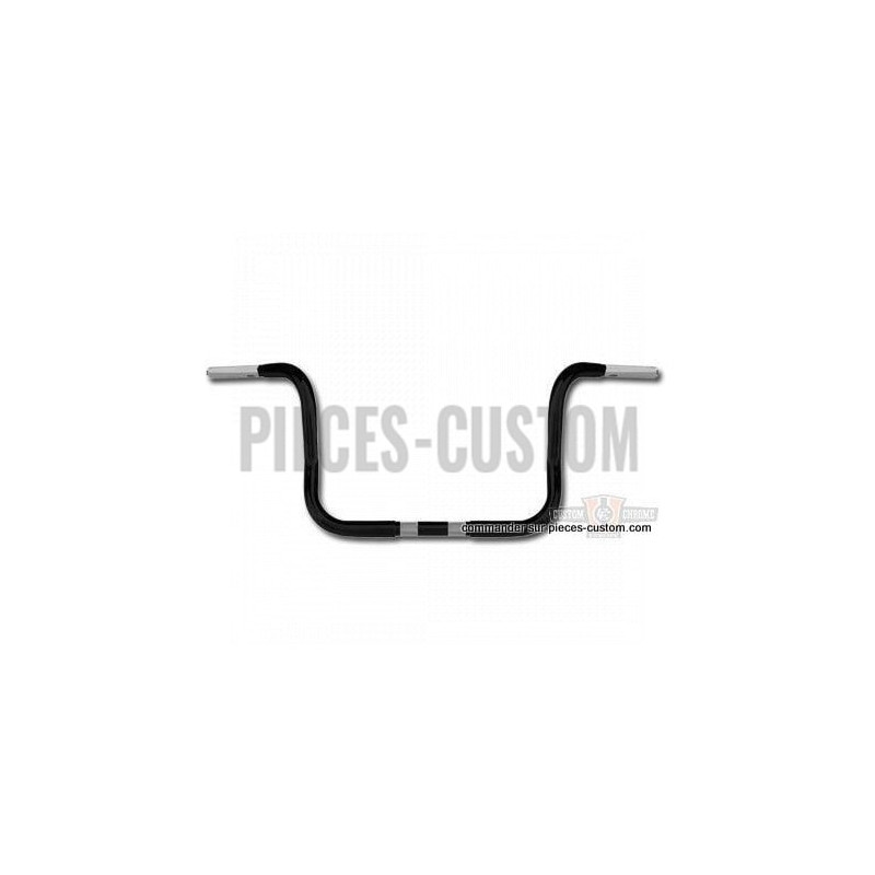Guidon-Ape-Hanger-10-pouces-Noir-pour-Touring-de-1984-à-2024-ref-693578