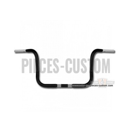 Guidon-Ape-Hanger-10-pouces-Noir-pour-Touring-de-1984-à-2024-ref-693578