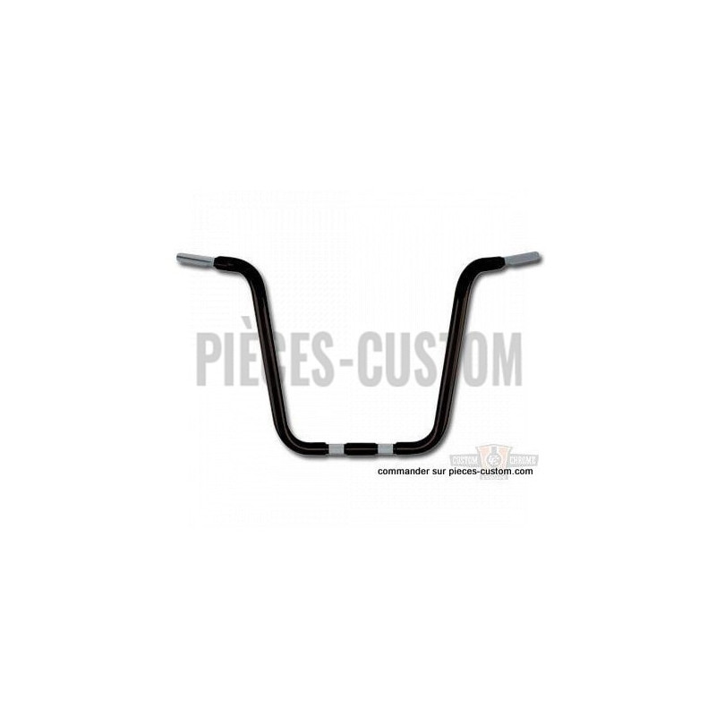 Guidon-Ape-Hanger-16-pouces-Noir-pour-Softail-Springer-de-1988-à-2013-ref-693728