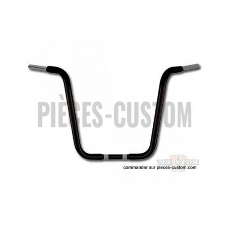 Guidon-Ape-Hanger-16-pouces-Noir-pour-modèles-de-1982-à-2013-ref-693710