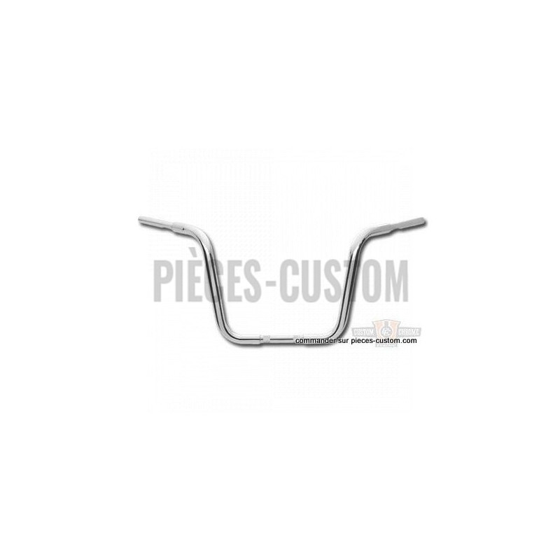 Guidon-Ape-Hanger-12-5-pouces-Chrome-pour-modèles-de-1982-à-2013-ref-10108