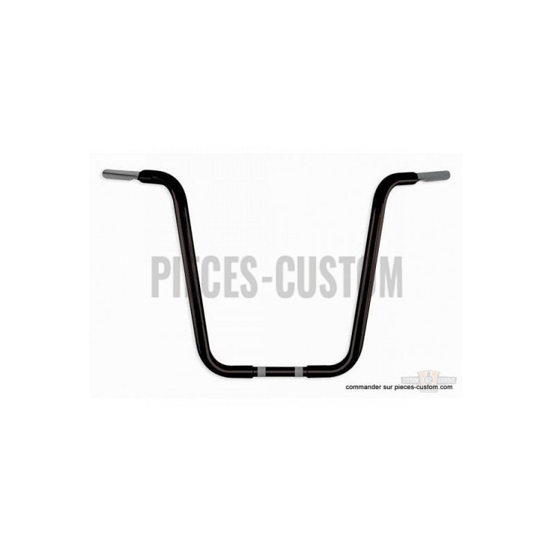 Guidon-Ape-Hanger-Physco-18-pouces-Noir-pour-modèles-de-1982-à-2013-ref-693722