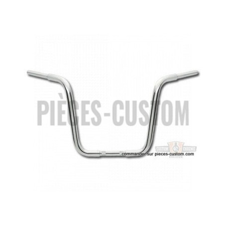Guidon-Ape-Hanger-14-pouces-Chrome-pour-les-modèles-de-1982-à-2013-ref-693575