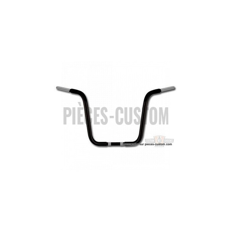 Guidon-Ape-Hanger-14-pouces-Noir-pour-modèles-de-1982-à-2013-ref-693721
