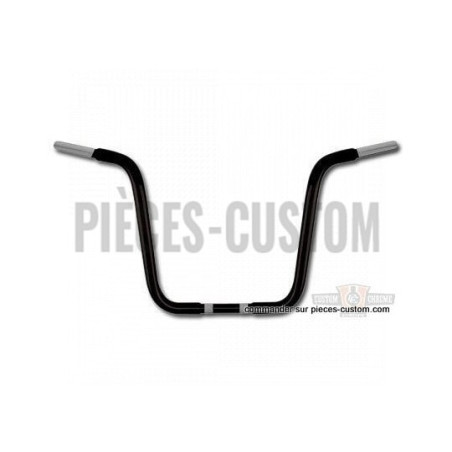 Guidon-Ape-Hanger-14-pouces-Noir-pour-modèles-de-1982-à-2013-ref-693721