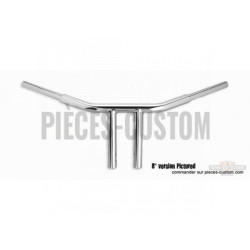 Guidon-T-Bar-Psycho-10-pouces-Chrome-pour-modèles-de-1982-à-2016-ref-19198
