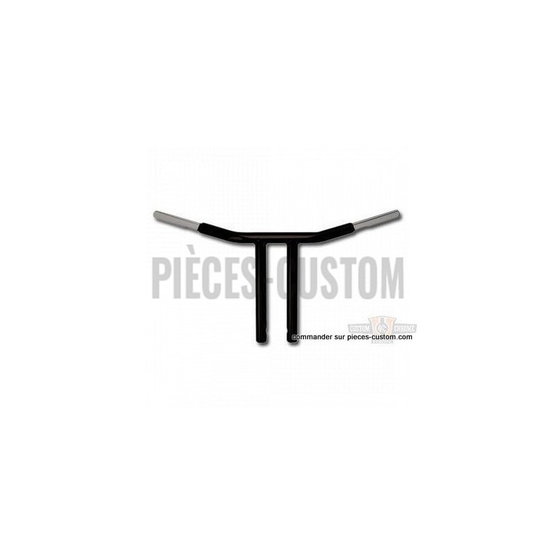 Guidon-T-Bar-Psycho-12-pouces-Noir-pour-modèles-de-1982-à-2023-ref-693566