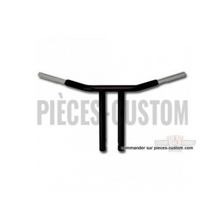 Guidon-T-Bar-Psycho-12-pouces-Noir-pour-modèles-de-1982-à-2023-ref-693566