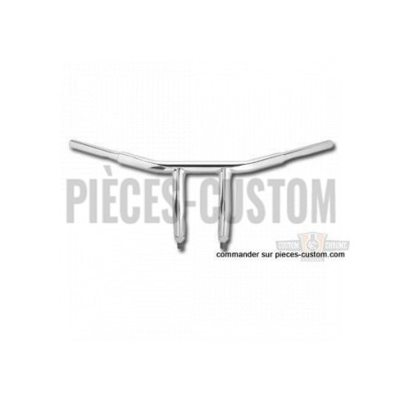 Guidon-T-Bar-Springer-11-pouces-Chrome-pour-modèles-de-1988-à-2013-ref-693570