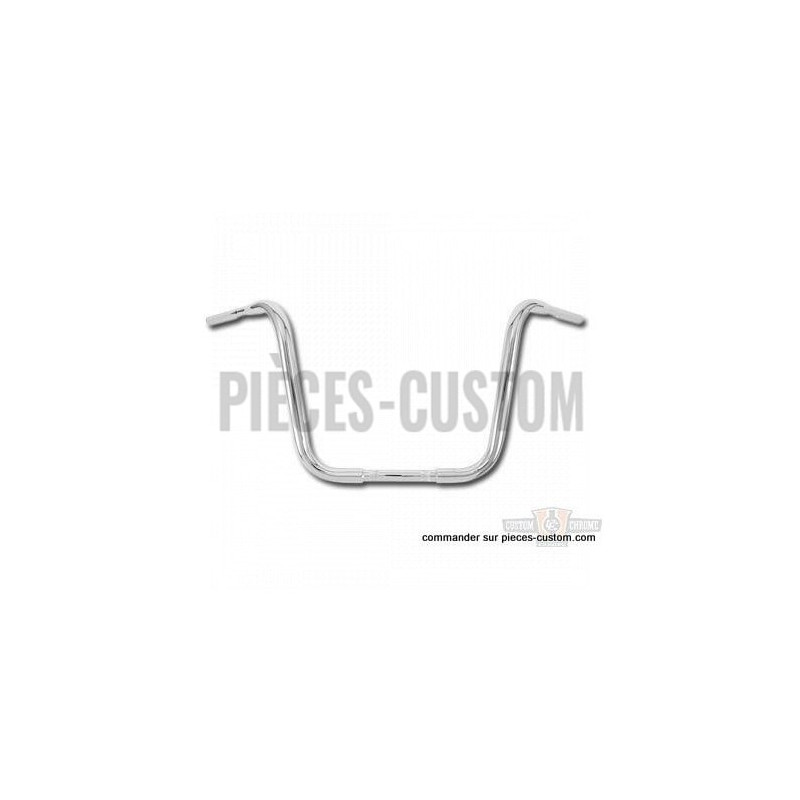 Guidon-Ape-Hanger-14-pouces-Chrome-pour-Touring-de-2008-à-2020-ref-641271
