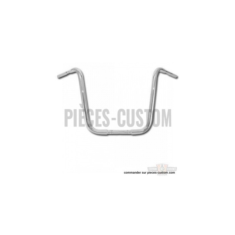 Guidon-Ape-Hanger-16-pouces-Chrome-pour-Touring-de-2008-à-2020-ref-641268
