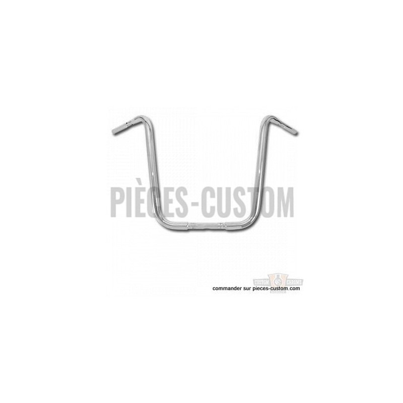 Guidon-Ape-Hanger-18-pouces-Chrome-pour-Touring-de-2008-à-2020-ref-641269