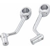 Fixations-de-repose-pieds-autoroute-chromées-sans-embouts-de-sélecteur-Arlen-Ness-ref-16240403