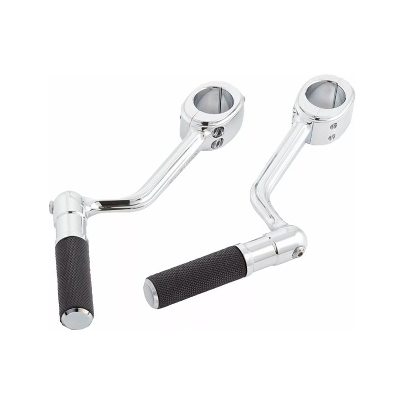 Fixations-de-repose-pieds-autoroute-chromées-avec-embouts-par-Arlen-Ness-ref-16240405