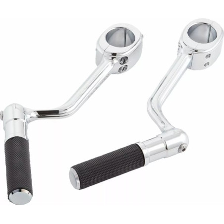 Fixations-de-repose-pieds-autoroute-chromées-avec-embouts-par-Arlen-Ness-ref-16240405