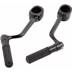 Fixations-de-repose-pieds-autoroute-noires-avec-embouts-par-Arlen-Ness-ref-16240404