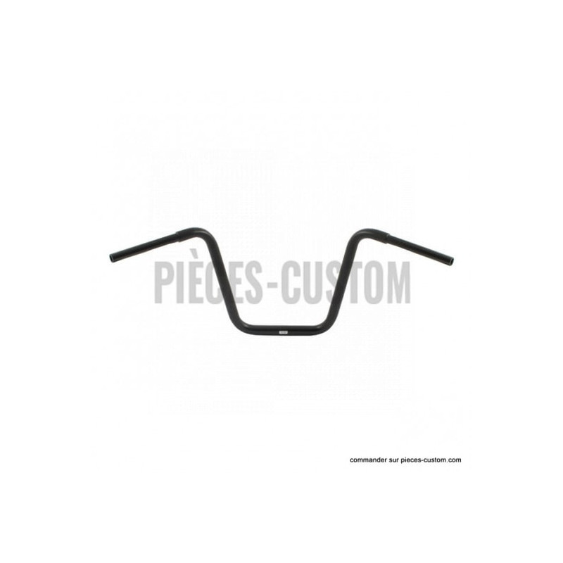 Guidon-Ape-Hanger-1-pouce-1-quart-Noir-40-cm-Fehling-pour-Harley-1982-2017-ref-652556
