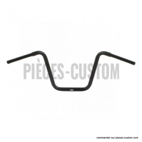 Guidon-Ape-Hanger-1-pouce-1-quart-Noir-40-cm-Fehling-pour-Harley-1982-2017-ref-652556
