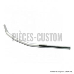 Guidon-Flyer-Bar-1-pouce-1-quart-Chrome-87-cm-Fehling-pour-Harley-1982-à-2017-ref-652549