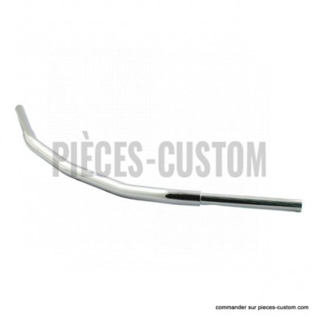 Guidon-Flyer-Bar-1-pouce-1-quart-Chrome-87-cm-Fehling-pour-Harley-1982-à-2017-ref-652549