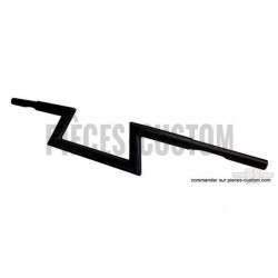 Guidon-Z-Bar-1-pouce-1-quart-Noir-12-cm-Fehling-pour-Harley-de-1982-à-2017-ref-652546