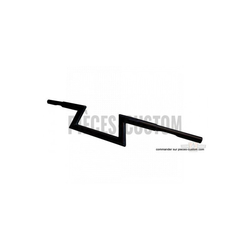 Guidon-Z-Bar-1-pouce-1-quart-Noir-12-cm-Fehling-pour-Harley-de-1982-à-2017-ref-652546