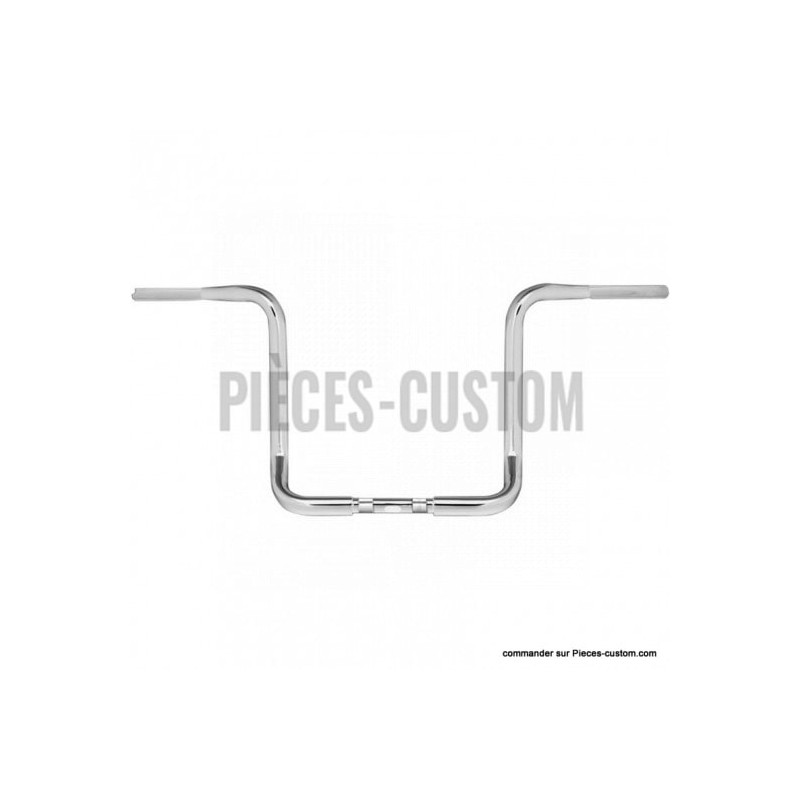 Guidon-Burly-Ape-Hanger-Bagger-1-pouce-1-quart-chrome-13-pouces-réf-06013008