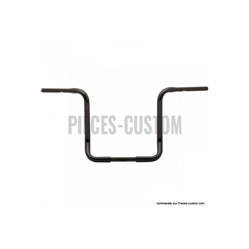 Guidon-Burly-Ape-Hanger-1-pouce-1-quart-Noir-15-pouces-ref-06013045