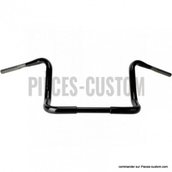 Guidon-Burly-Ape-Hanger-1-pouce-1-quart-Noir-13-pouces-ref-06011373