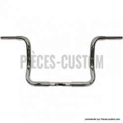 Guidon-32-mm-ApeHanger-10-pouces-chrome-pour-Touring-ref-06012659