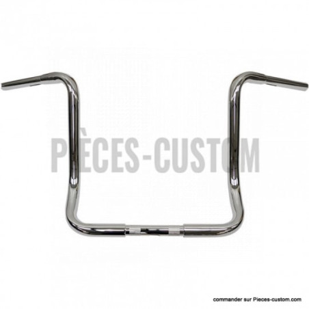 Guidon-32-mm-ApeHanger-14-pouces-chrome-TBW-ref-06012663