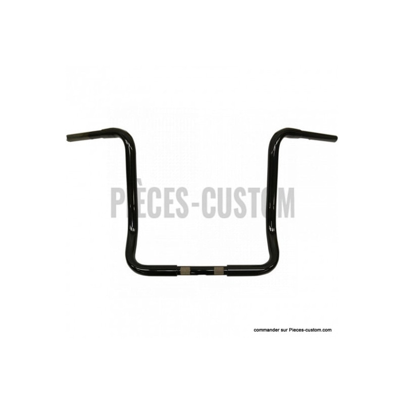 Guidon-32-mm-ApeHanger-14-pouces-Noir-ref-06012664