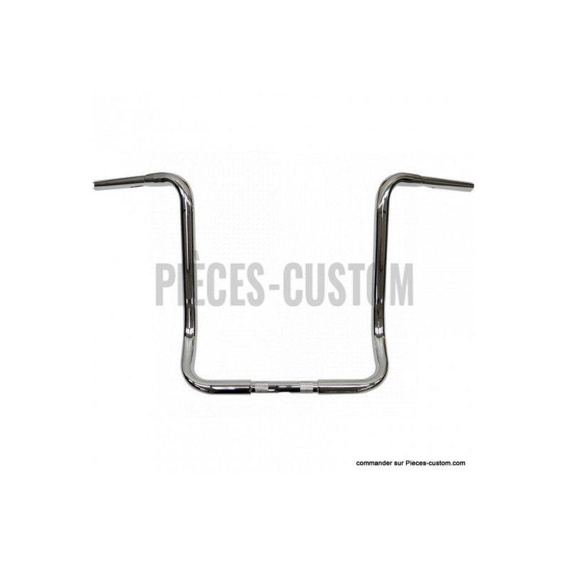 Guidon-32-mm-ApeHanger-16-pouces-chrome-TBW-ref-06012665