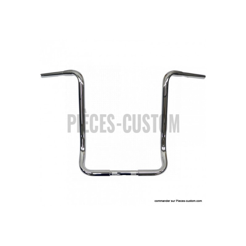 Guidon-32-mm-ApeHanger-18-pouces-chrome-TBW-ref-06012667