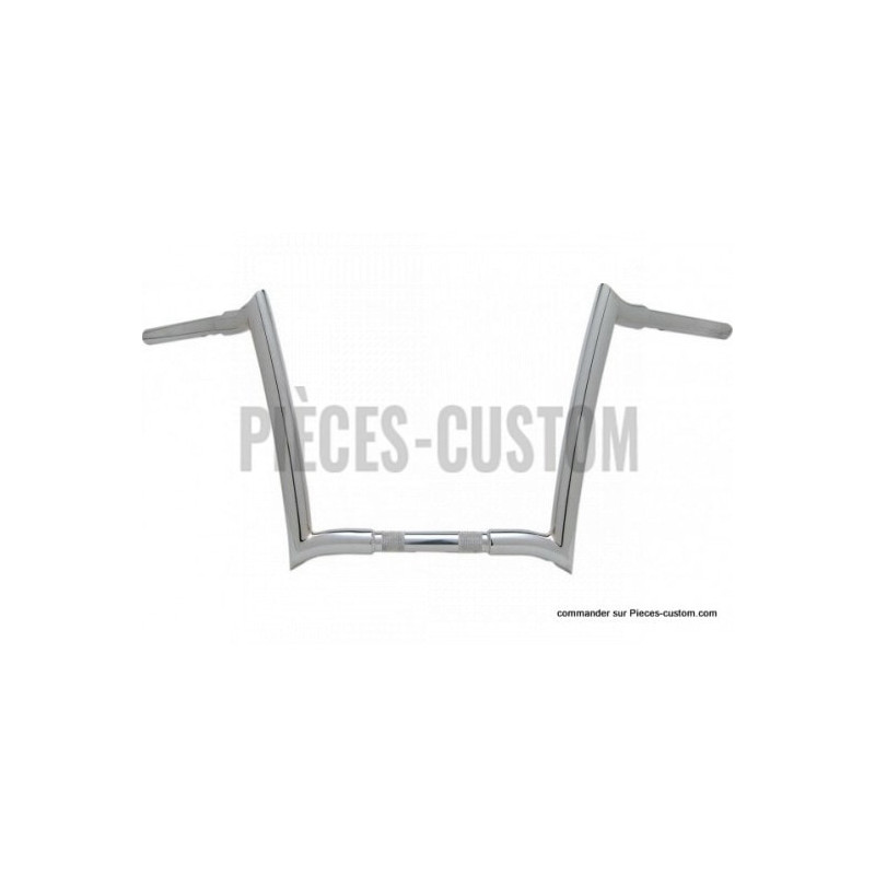 Guidon-1-pouce-1-quart-Monkey-Chrome-6-pouces-pour-Touring-de-2016-à-2023-ref-06013812