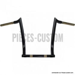 Guidon-1-pouce-1-quart-Monkey-Noir-6-pouces-pour-Touring-de-2016-à-2023-ref-06013811