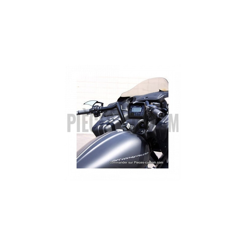Guidon-1-pouce-1-quart-Monkey-Noir-6-pouces-Touring-de-2016-à-2023-ref-06013811