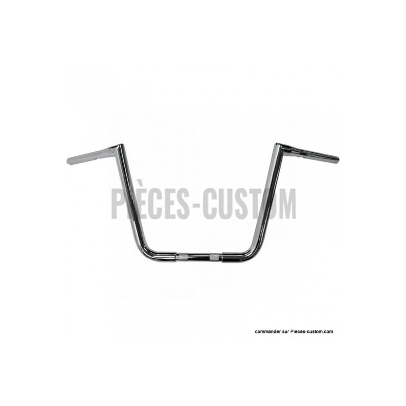Guidon-1-pouce-1-quart-Big-Twin-Peaks-13-pouces-Chrome-ref-06012690