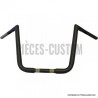 Guidon-1-pouce-1-quart-Big-Twin-Peaks-de-13-pouces-Noir-mat-ref-06013467