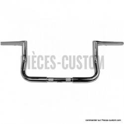 Guidon-1-pouce-1-quart-Twin-Peaks-Bagger-8-pouces-Chrome-ref-06012695