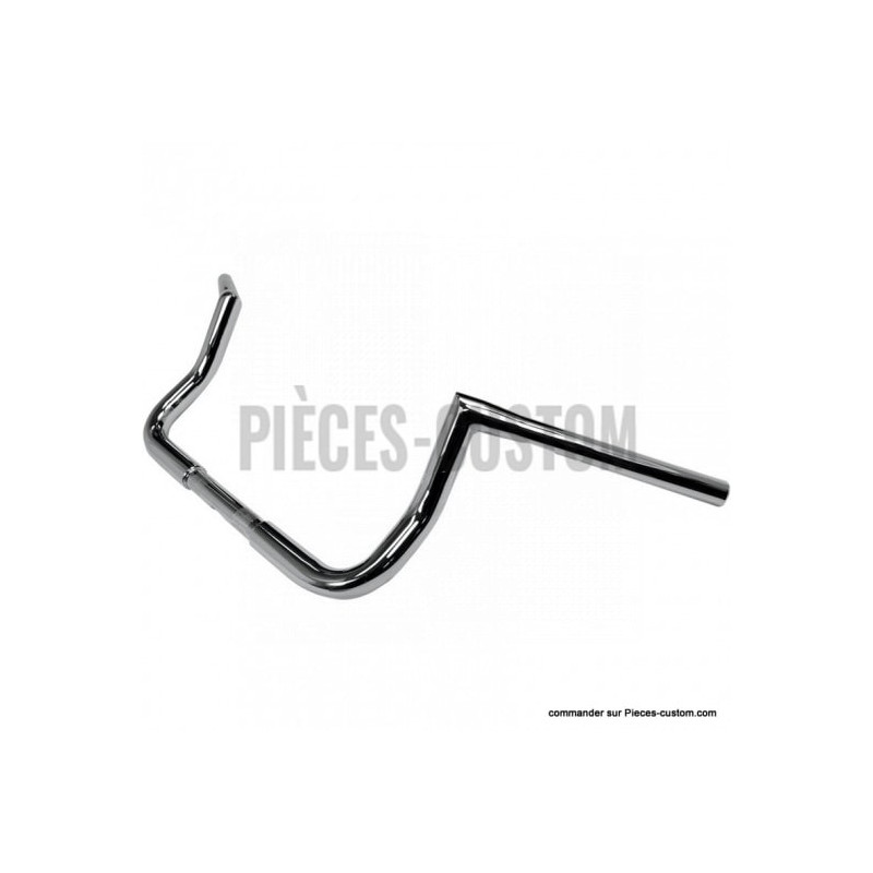 Guidon-1-pouce-1-quart-Twin-Peaks-Bagger-8-pouces-finition-Chrome-ref-06012695