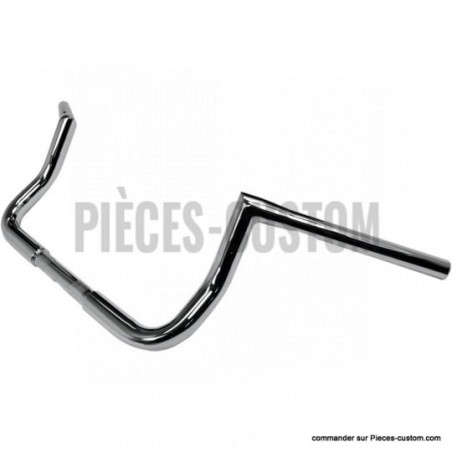 Guidon-1-pouce-1-quart-Twin-Peaks-Bagger-8-pouces-finition-Chrome-ref-06012695