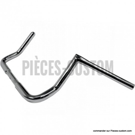 Guidon-1-pouce-1-quart-Twin-Peaks-Bagger-10-pouces-finition-Chrome-ref-06012697