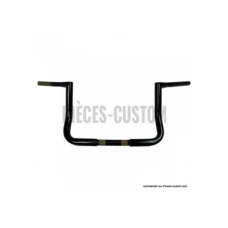 Guidon-1-pouce-1-quart-Twin-Peaks-Bagger-10-pouces-Noir-gloss-ref-06012698