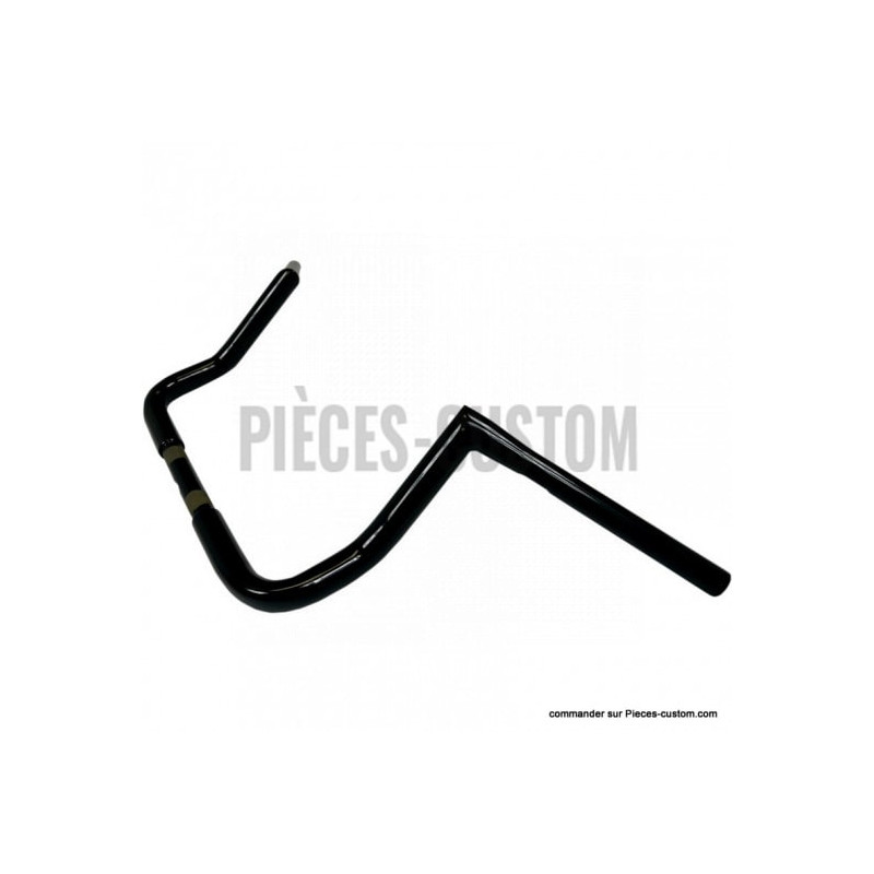 Guidon-1-pouce-1-quart-Twin-Peaks-Bagger-10-pouces-finition-Noir-gloss-ref-06012698