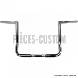 Guidon-1-pouce-1-quart-Twin-Peaks-Bagger-12-pouces-Chrome-ref-06012699