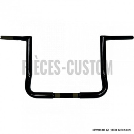 Guidon-1-pouces-1-quart-Twin-Peaks-Bagger-12-pouces-Noir-gloss-ref-06012700