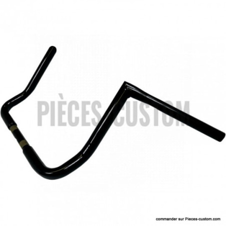 Guidon-1-pouces-1-quart-Twin-Peaks-Bagger-12-pouces-finition-Noir-gloss-ref-06012700