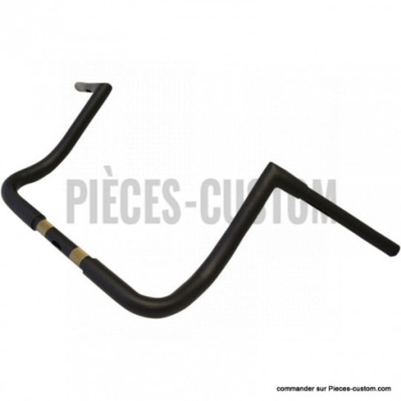 Guidon-1-pouce-1-quart-Twin-Peaks-Bagger-12-pouces-Noir-mat-ref-06013472