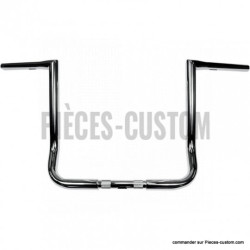 Guidon-1-pouce-1-quart-Twin-Peaks-Bagger-14-pouces-Chrome-ref-06012701